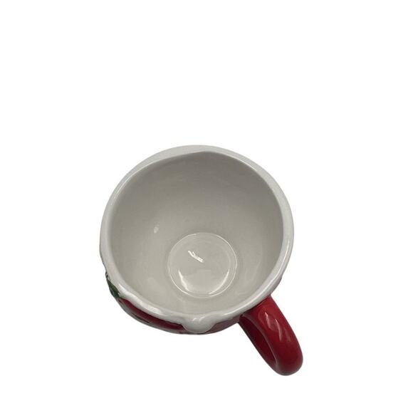 Santa Ceramic Mug Red Christmas Holiday Theme - Picture 7 of 9